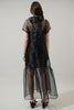 Opera House Organza Dress- Black