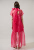 Opera House Organza Dress- Pink