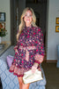 Vineyard Luxe Belted Mini Dress
