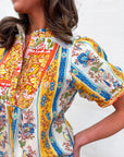 Portobello Road Pintuck Bib Top