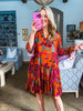 Marven Floral Shift Mini Dress