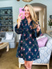 Country Fields Floral Mini Dress