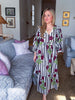 Wine & Whimsy Midi Dress