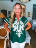 Del Mar Applique Top-Pine