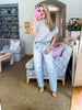 Cozy Cuddles Sweater-Light Gray