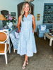 Graceful Moments Floral Midi Dress