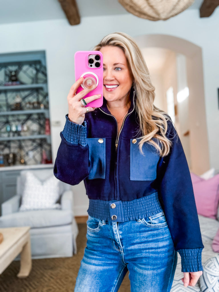 Next Adventure Mock Neck Jacket