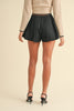 Fit and Flare Shorts- Black