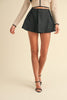 Fit and Flare Shorts- Black