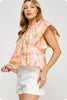 Tropical Day Poplin Top