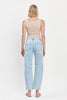 High Rise Barrel Leg Jeans