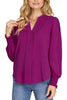 Darling Day Top- Magenta