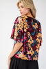 Harvest Flowers Sequins Top