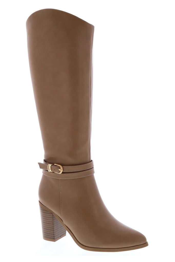 Under the Knee Boot- Taupe