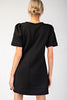 Downtown Stroll Dress-Black