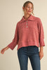 Cozy Cues Collar Top