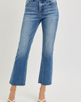 City Cut Cropped Straight Jeans