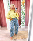 The Classic Swing Sweater-Lemon