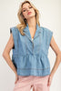 Summer Chill Denim Top