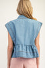 Summer Chill Denim Top