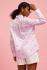 Piece of My Heart Button Down Shirt- Pink