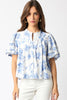 Evelyn Toile Floral Top