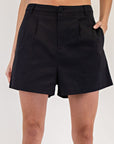 The Essentials Shorts- Black