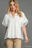 Rustic Charm Top- Off White