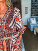 Autumn Wind Midi Dress