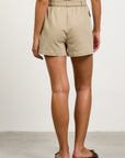 Chic Safari Belted Shorts