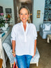 My Type Poplin Top-Off White