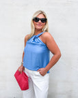 Oceanfront Halter Neck Top
