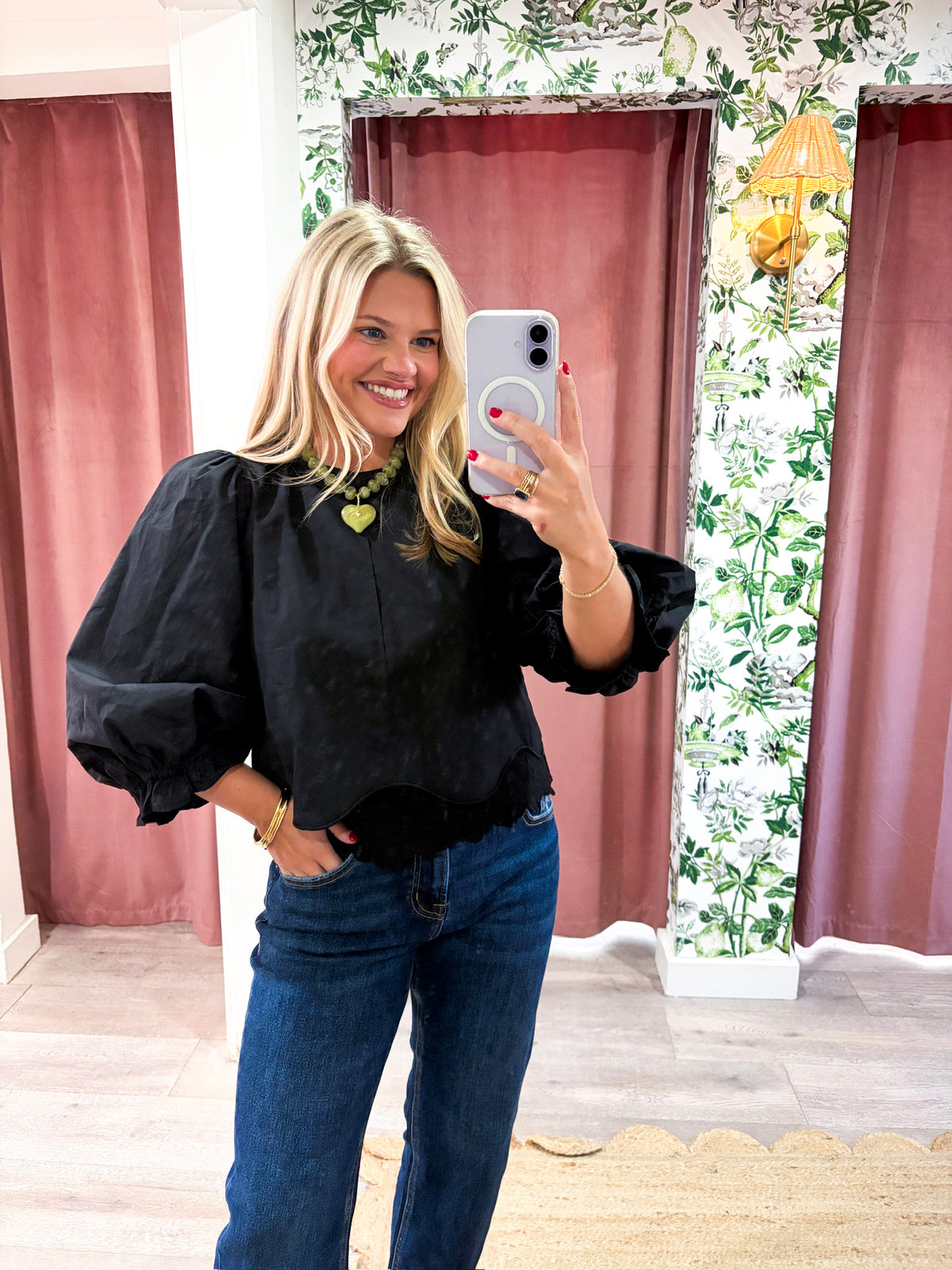 La Belle Puff Sleeve Top