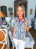 Renaissance Moment Top-Blue