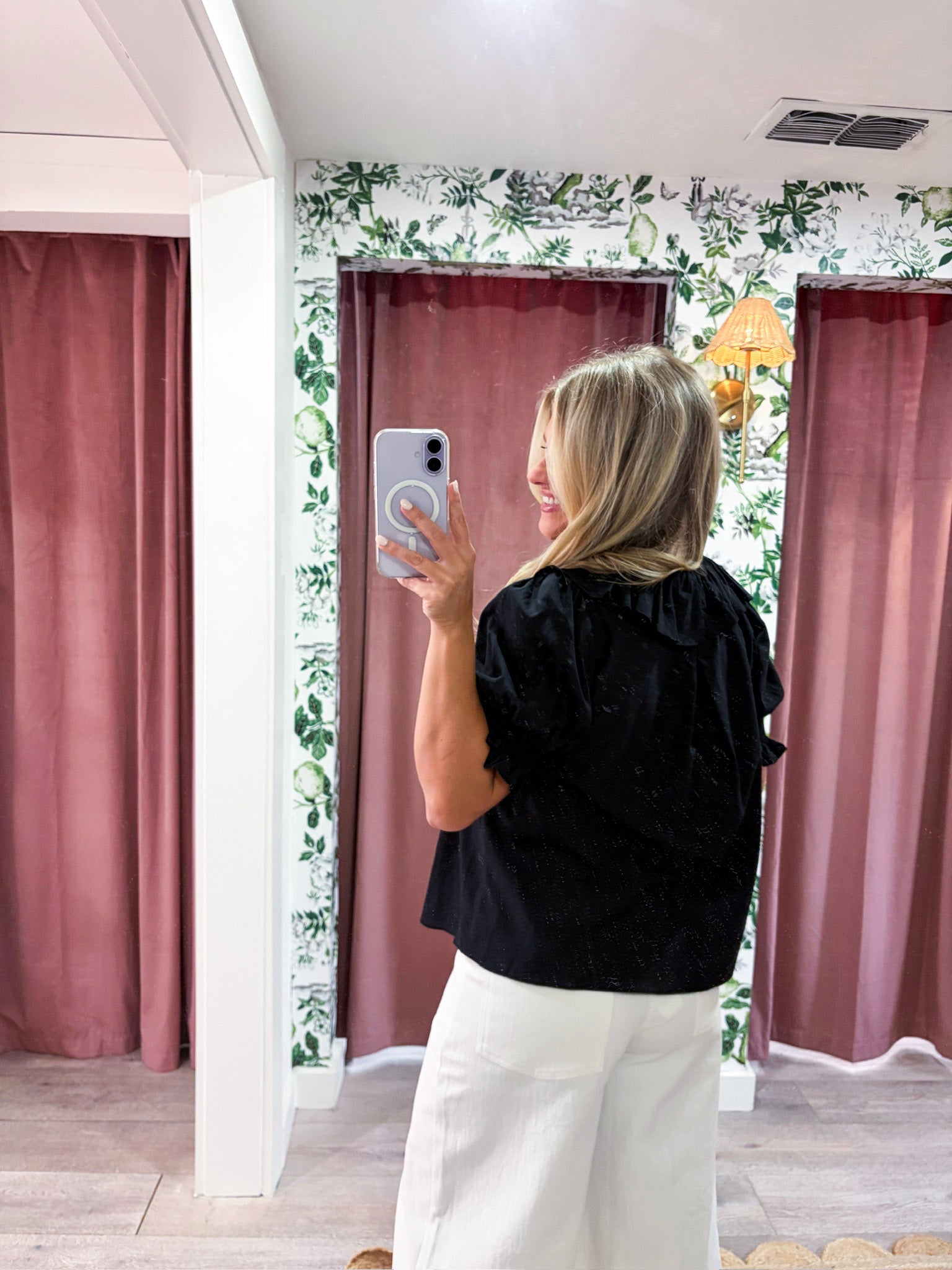 Primrose Poplin Top