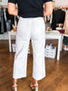 Soft Wide Leg Pants- Off White