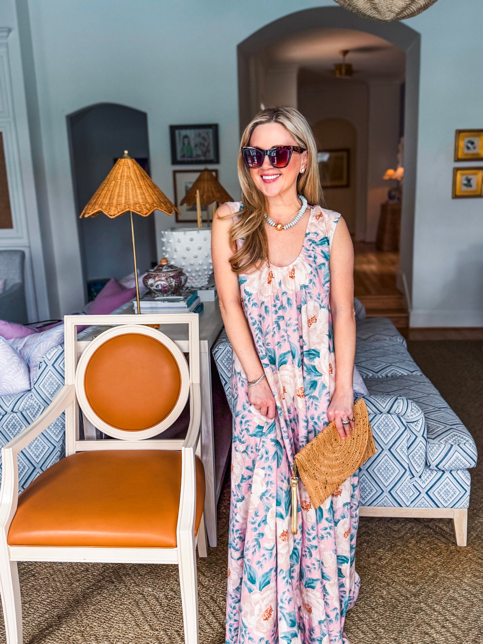 Edith Floral Maxi Dress