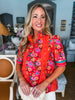 Sienna Florals Button Down Top