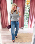 Soft Embrace Crewneck Sweater-Heather Gray