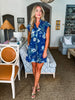 Floral Frolic Denim Mini Dress