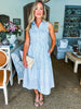 Graceful Moments Floral Midi Dress