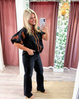 Onyx Wide Leg Jeans