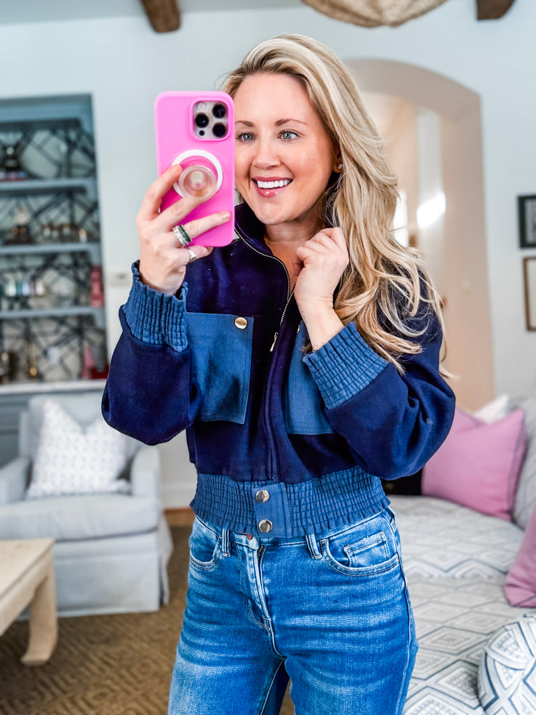 Next Adventure Mock Neck Jacket