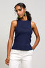 Better Basic Knit Top- Navy