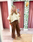 Softly Spoken Sweater Cape Cardigan-Ivory