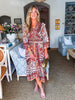 Autumn Wind Midi Dress