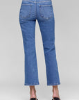 Right Fit Cropped Straight Jeans-Medium