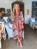 Autumn Wind Midi Dress