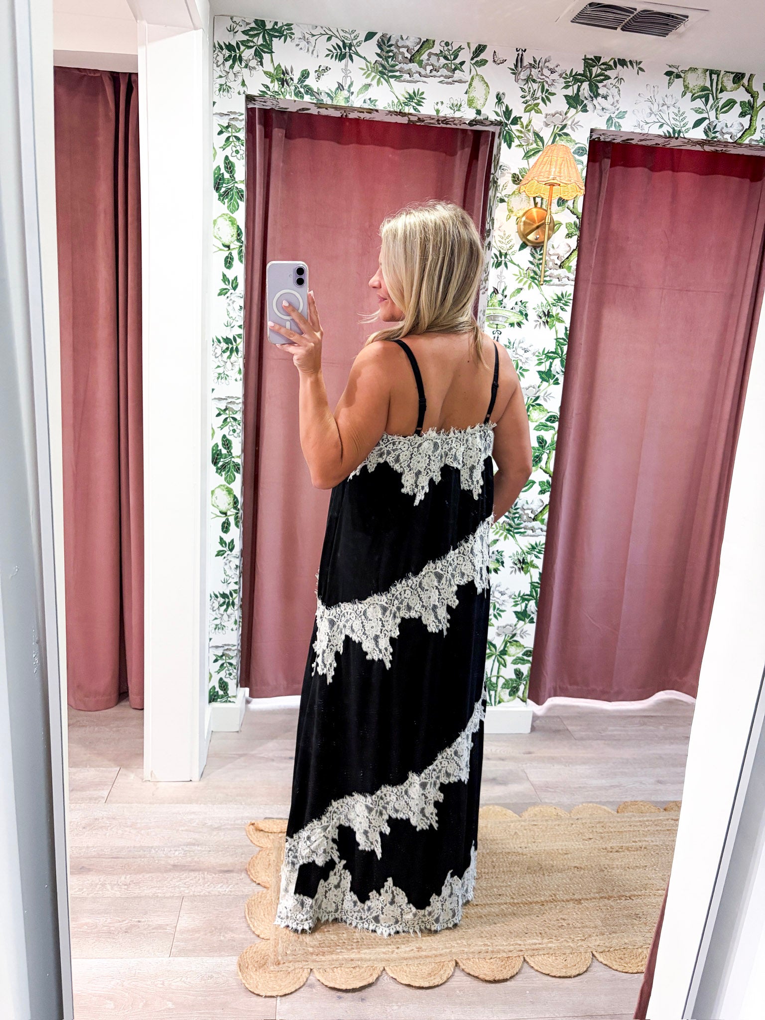 Lace Harmony Maxi Dress
