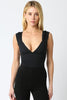Casual Hangout Knit Top-Black